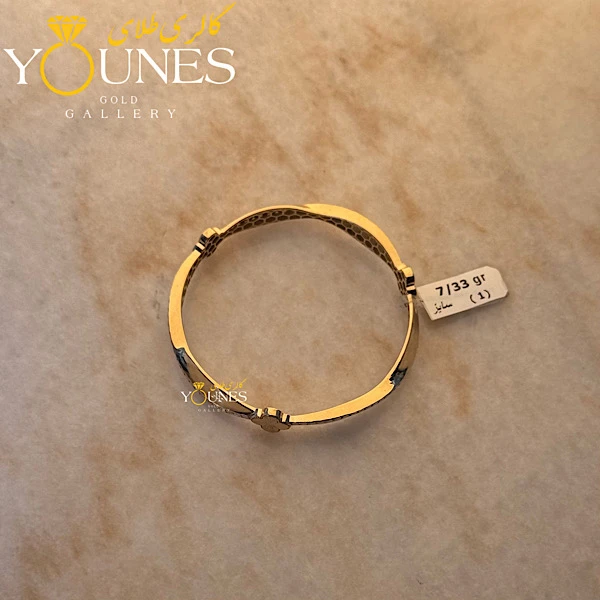 النگو طلا ونکلیف تراش دار